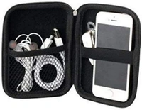 Hard Disk Drive Pouch case for 2.5" HDD Cover WD Seagate Slim Sony Dell Toshiba (Black)